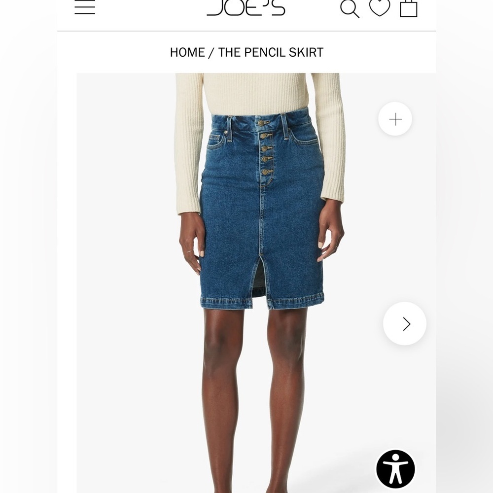 NWT-Joe’s Jeans- Skirt- Size 26
